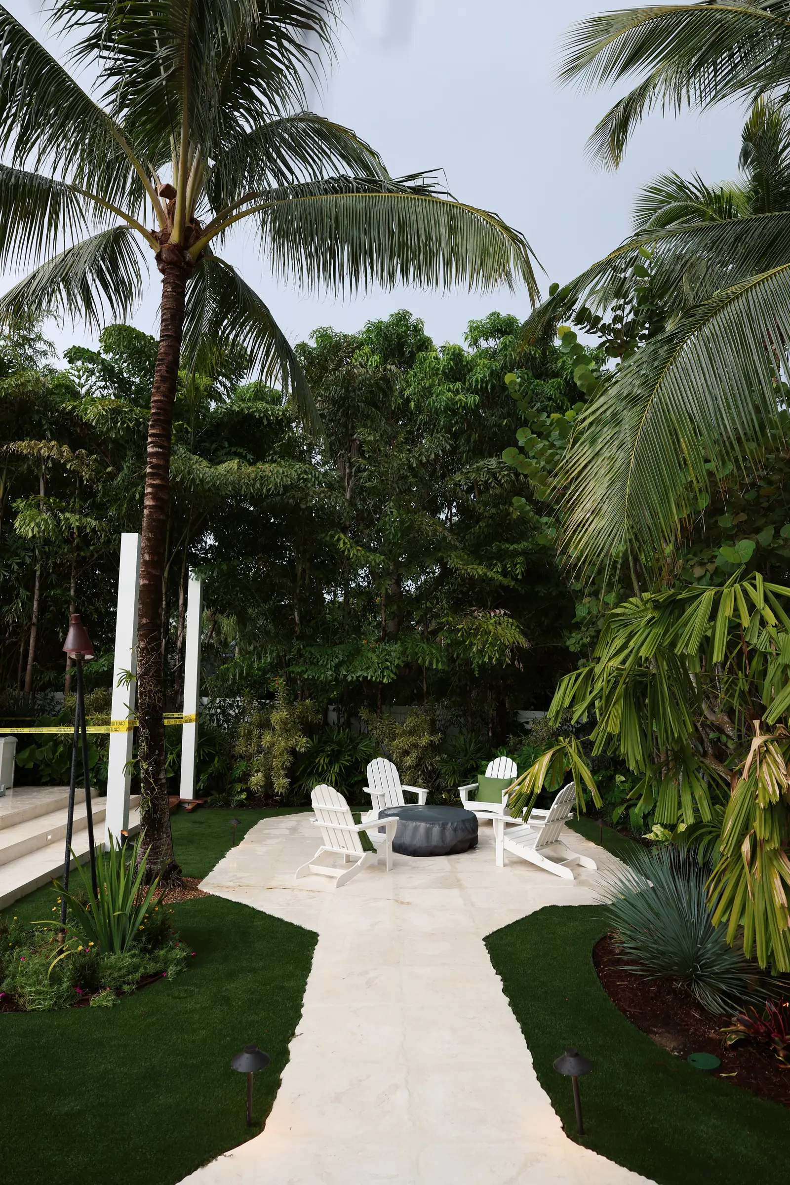 Patio and path, vertical